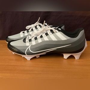 Nike Vapor Edge Speed 360 Smoke Grey Football Cleats Men Sz 12 DQ5110-001 NWOB
